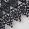 1 YardPriscilla's Dainty Black 4.5 Inch Wide Polyester Venice Lace Trim